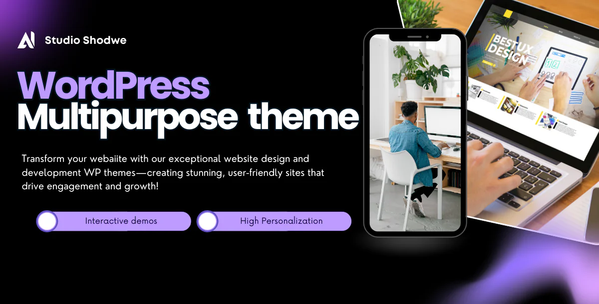 WordPress website Multipurpose business theme
