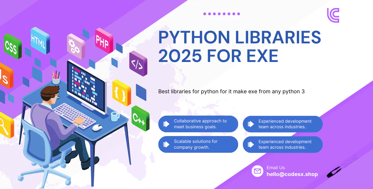 Python API libraries for EXE